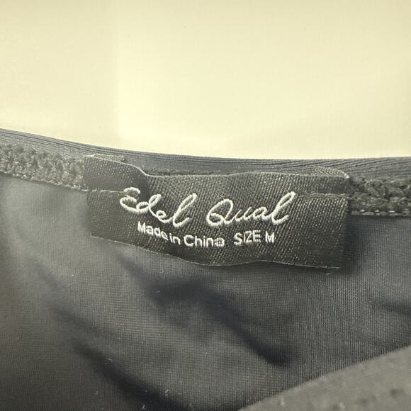 Edel Qual size-Medium High Waist Tankini Women Two Piece Swimsuit Black *READ... - Picture 11 of 14